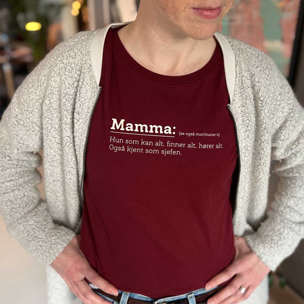 t-skjorte - mamma